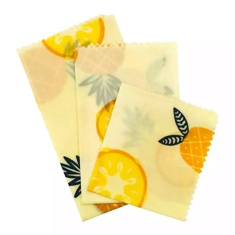 Eco-friendly sustainable reusable food wrap beeswax for sandwich-2
