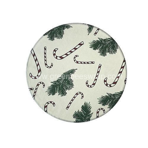 Candy cane Beeswax bowl cover-1
