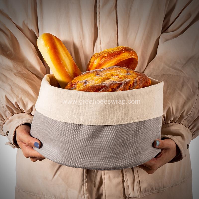 Reusable Canvas Bread Bag8